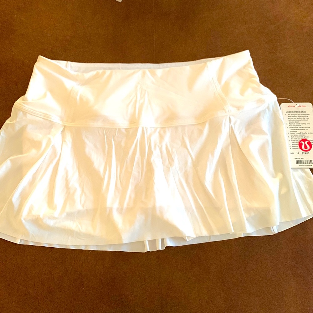 Lululemon skort, Lost in pace skirt